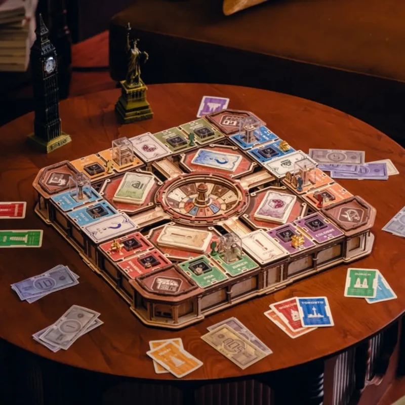 Fortune Quest Brettspiel aus Holz