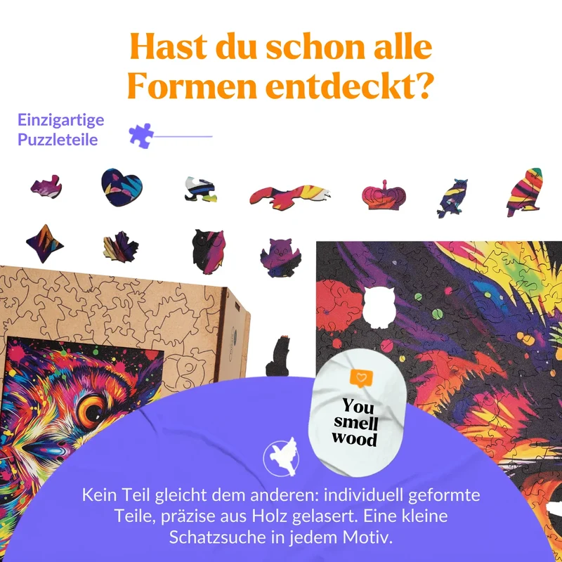 Bunte Eule