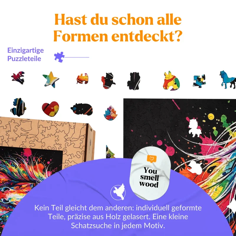Buntes Pferd
