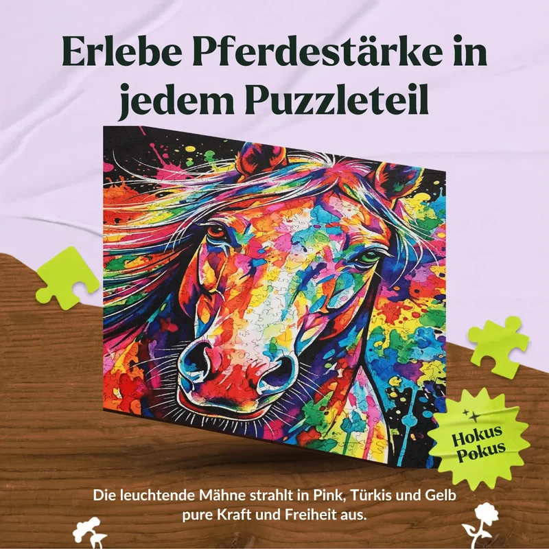 Buntes Pferd