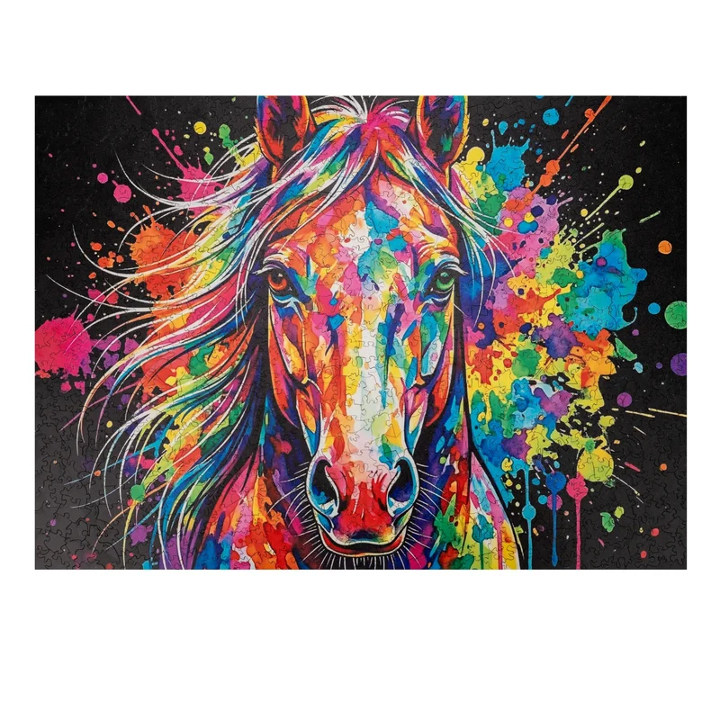 Buntes Pferd