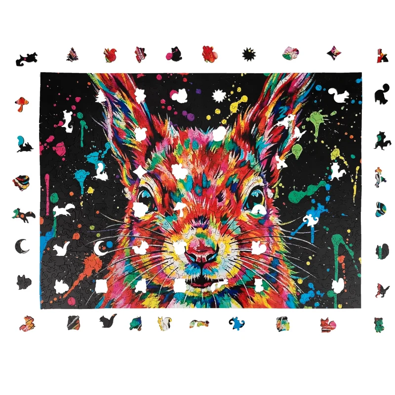 Buntes Eichhörnchen