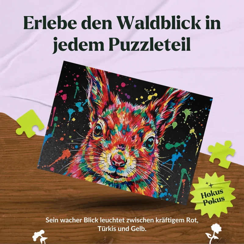 Buntes Eichhörnchen