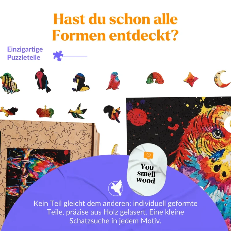 Bunte Wellensittiche