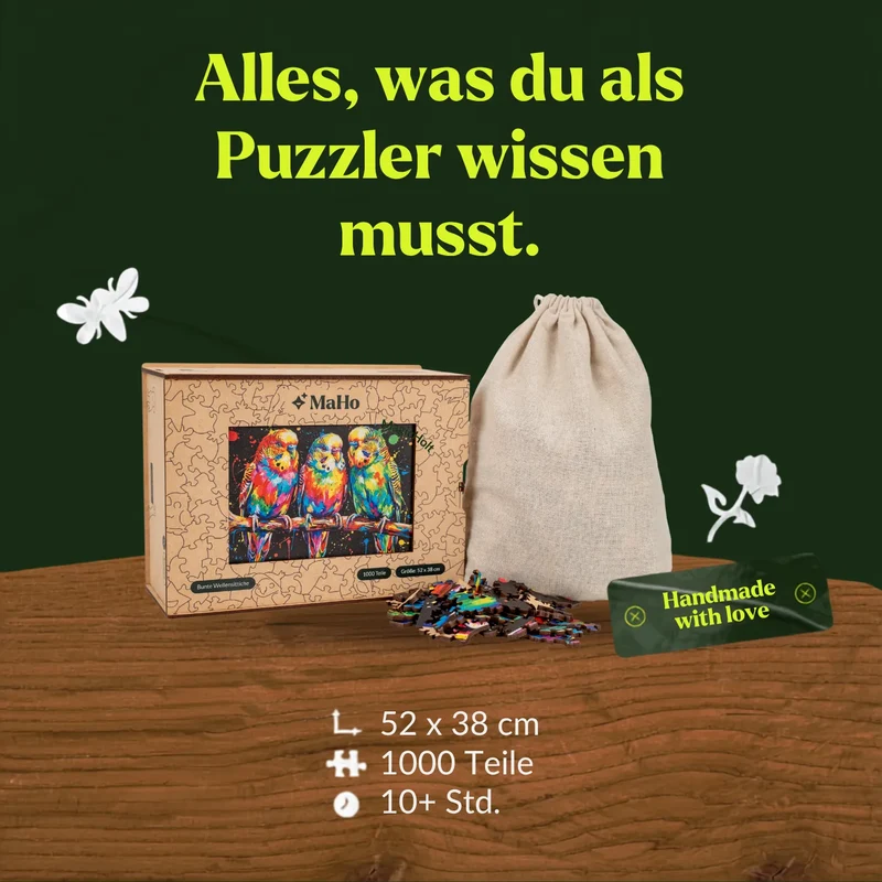 Bunte Wellensittiche