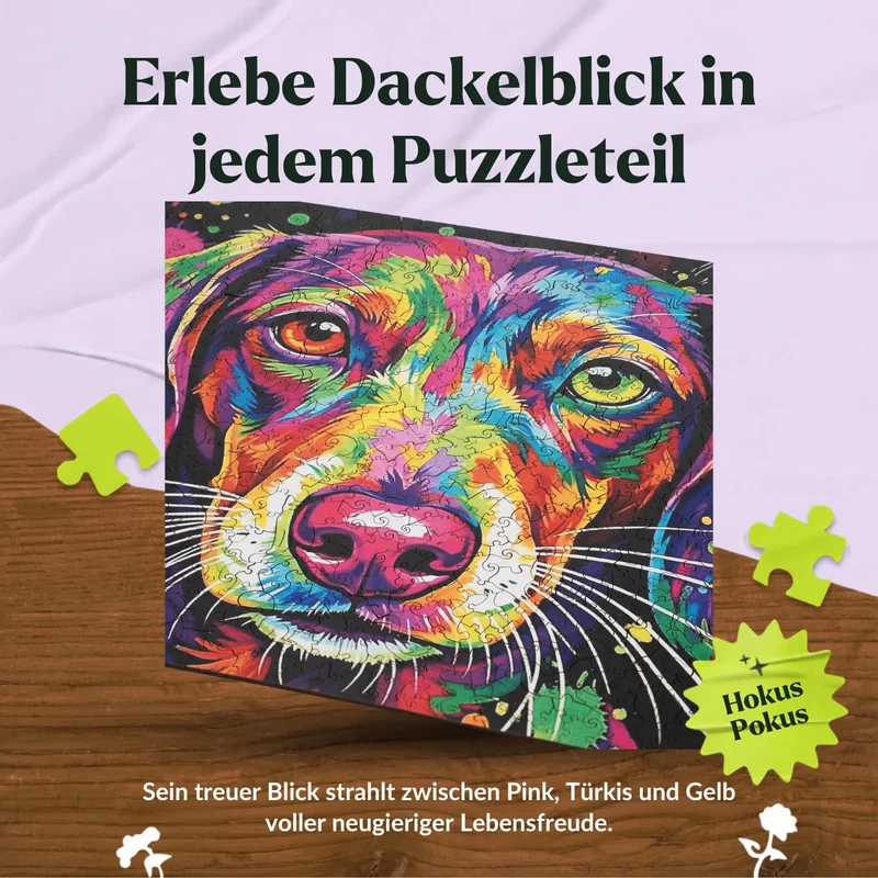 Bunter Dackel