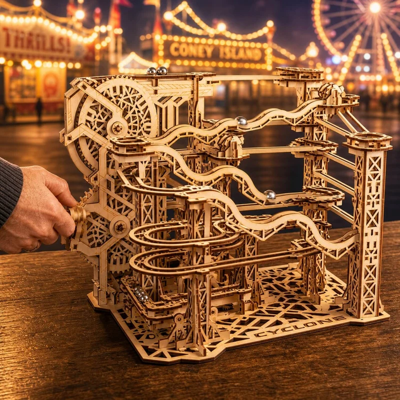 Cyclone Marble Run