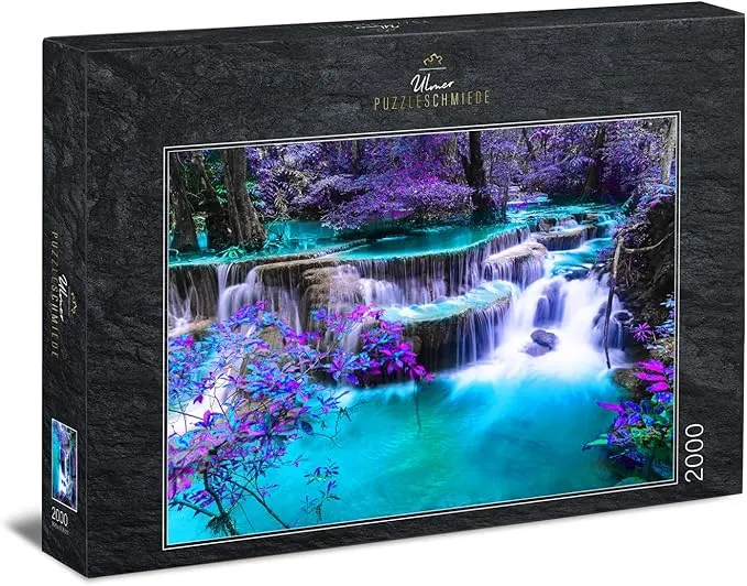 Puzzle 2000 Teile "Secret Place" - Wasserfall
