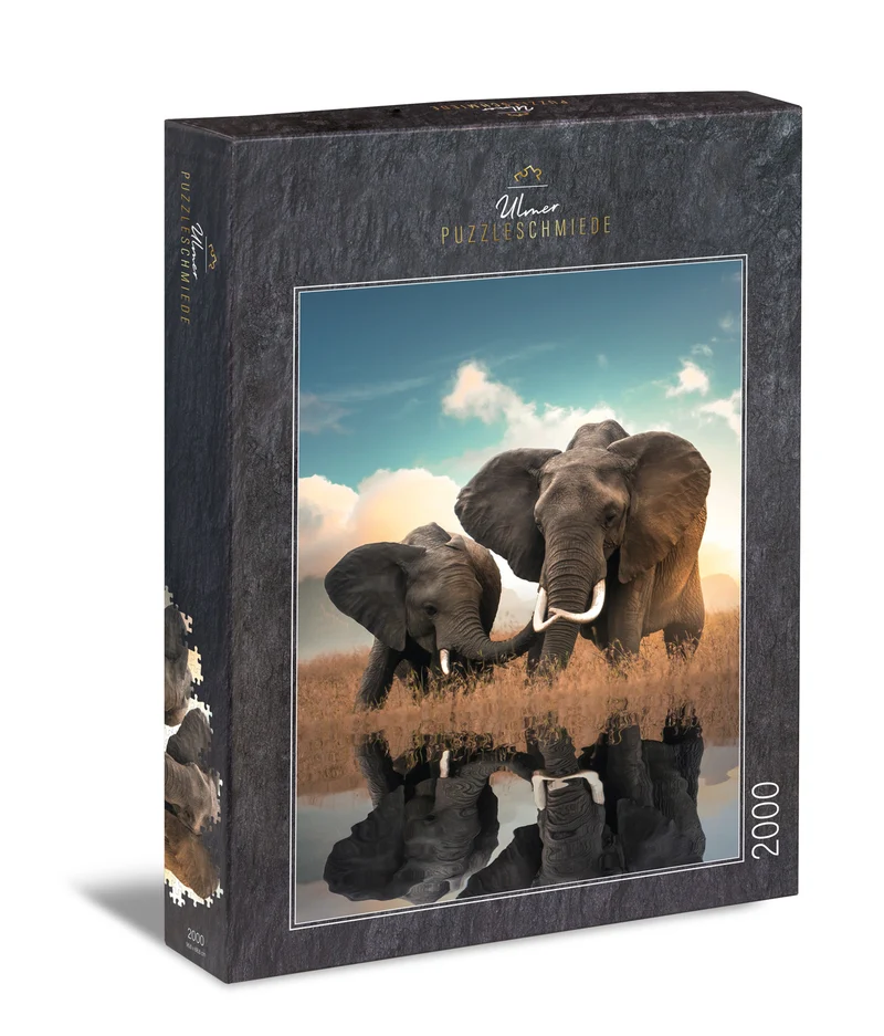 Puzzle 2000 Teile "Father & Son"