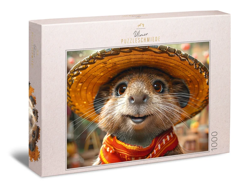 1000 Teile Capybara-Puzzle