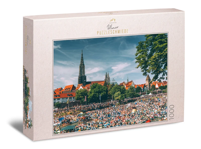 Ulm-Puzzle 1000 Teile "Nabada"