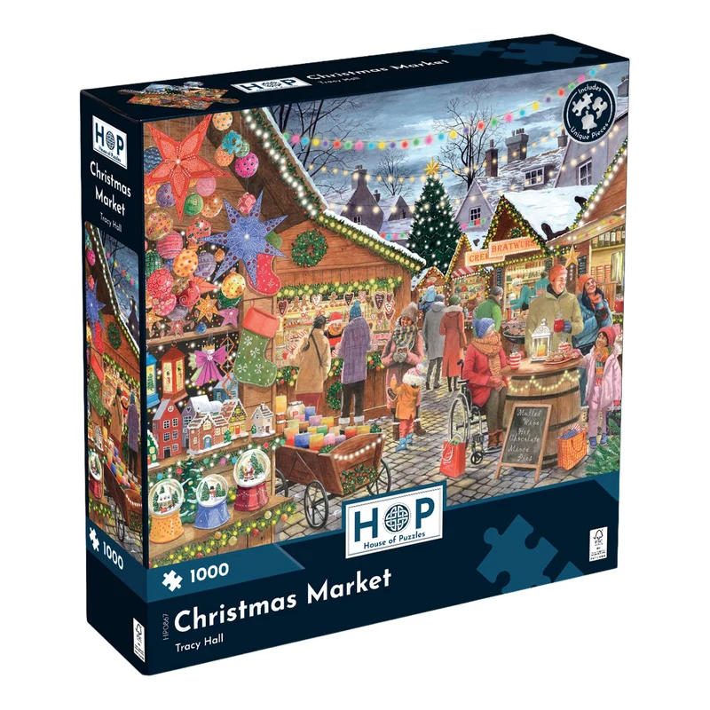 Christmas Market 1000 Piece Jigsaw Puzzle