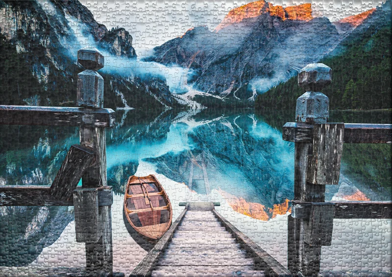 Landschafts-Puzzle 2000 Teile "Wildsee"