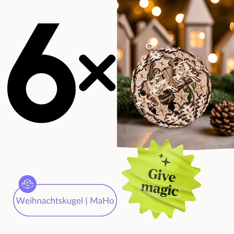 Weihnachtskugel MaHo