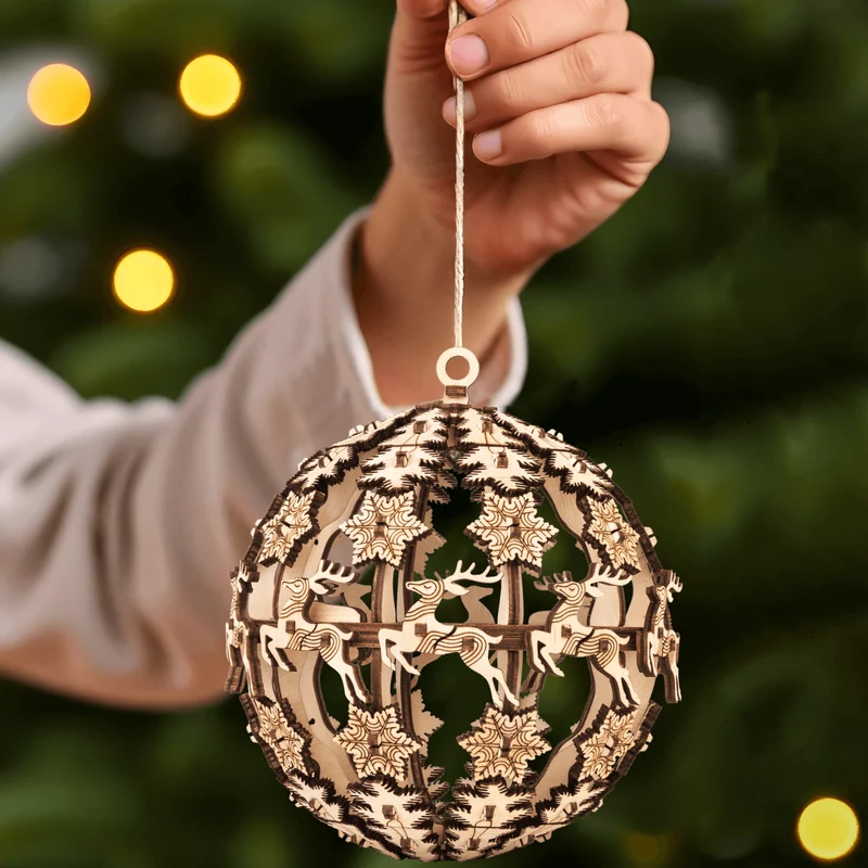 Weihnachtskugel MaHo
