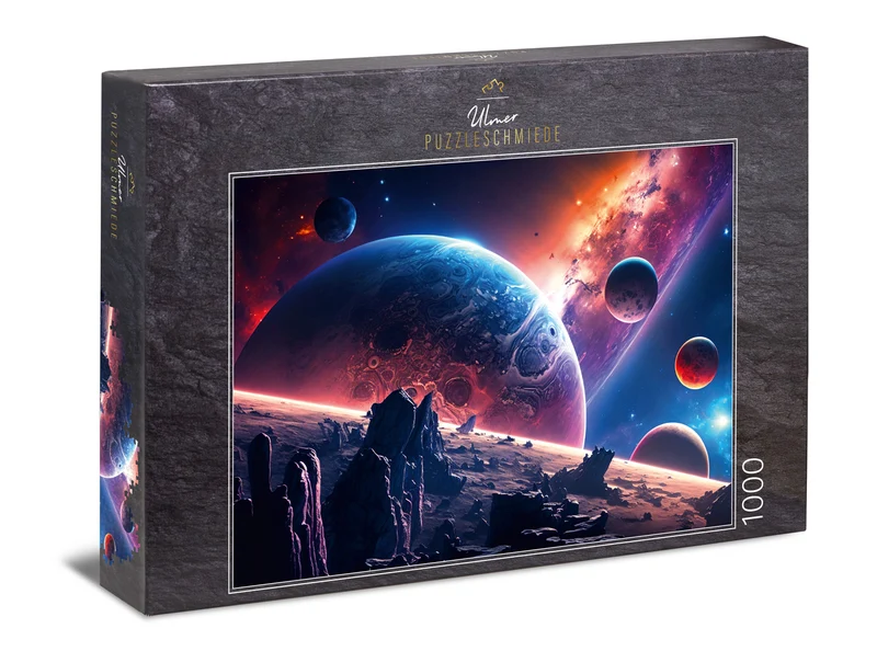 1000 Teile Puzzle "Planetensystem"