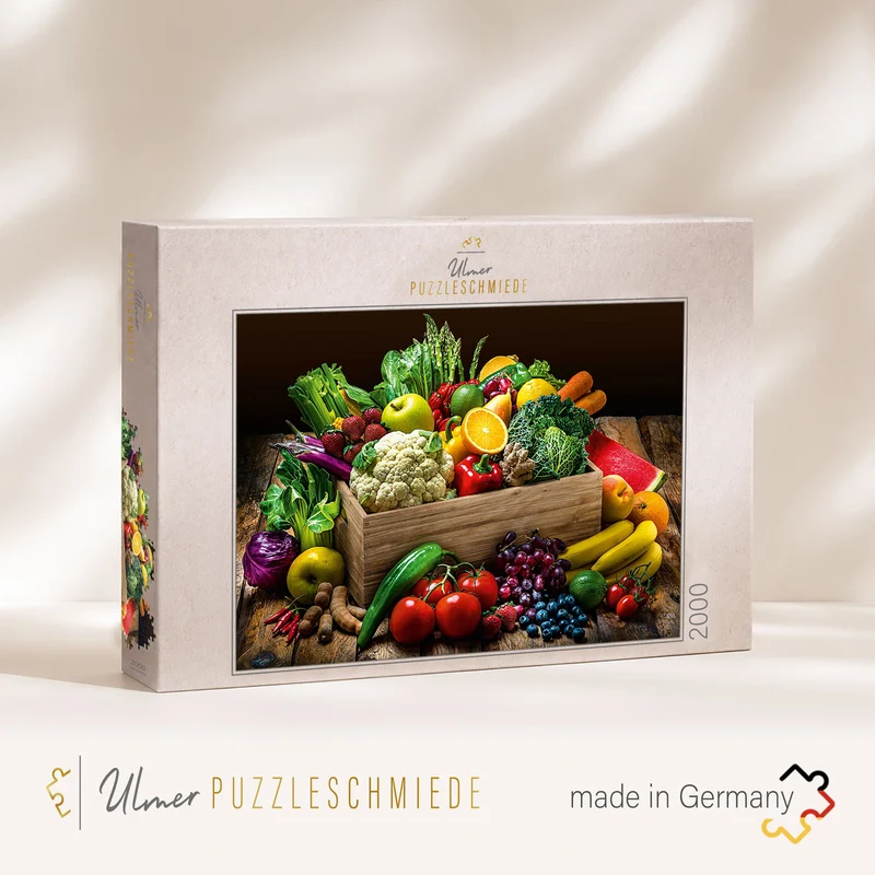 Puzzle 2000 Teile "Reiche Ernte"