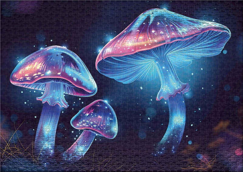 Puzzle 1000 Teile „Mushrooms"