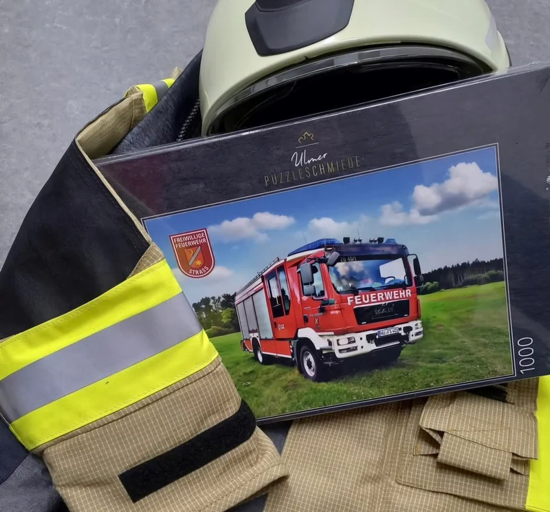 Puzzle 1000 Teile "150 Jahre Feuerwehr" Vereinsaktion