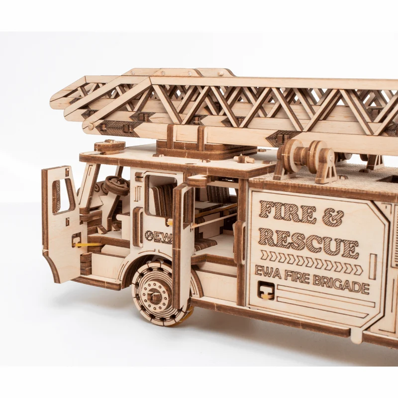 Feuerwehrwagen Bausatz