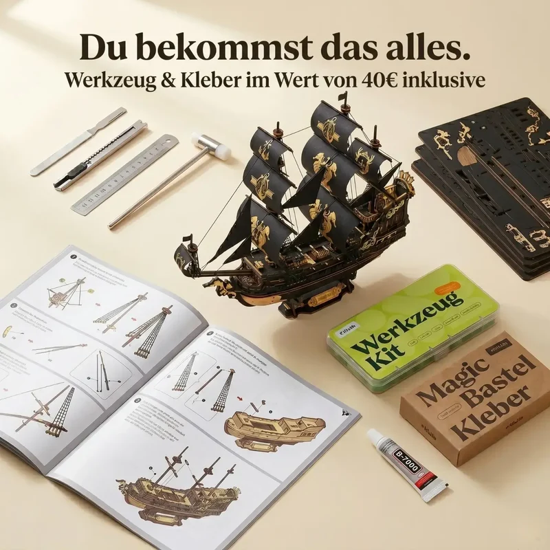 Piratenschiff Bausatz