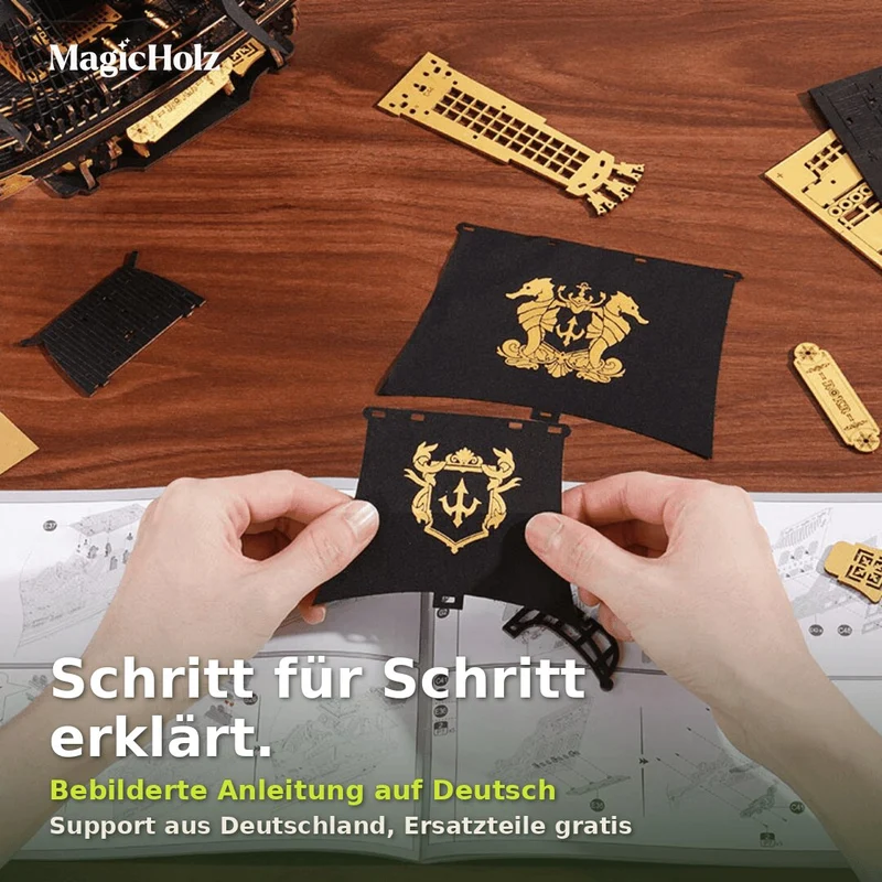 Piratenschiff Bausatz