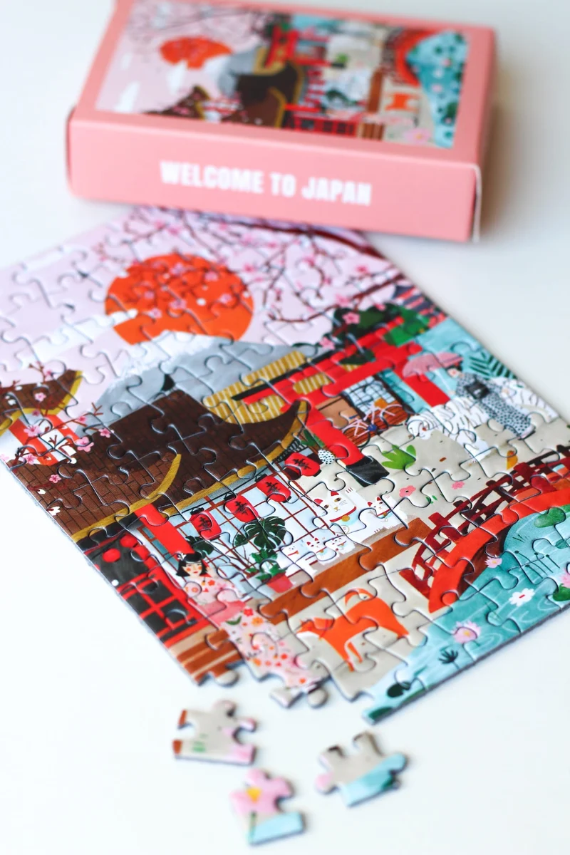 Piecely Welcome to Japan Minipuzzle, 99 Teile