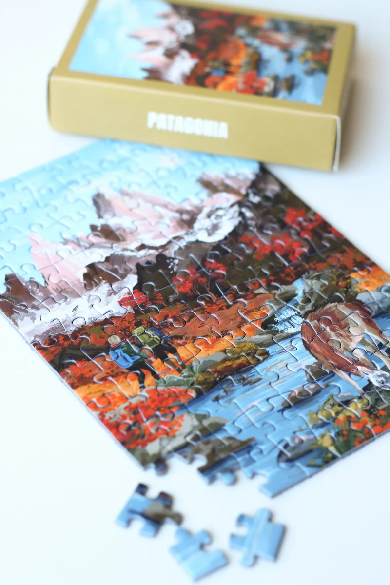 Piecely Patagonia Minipuzzle, 99 Teile