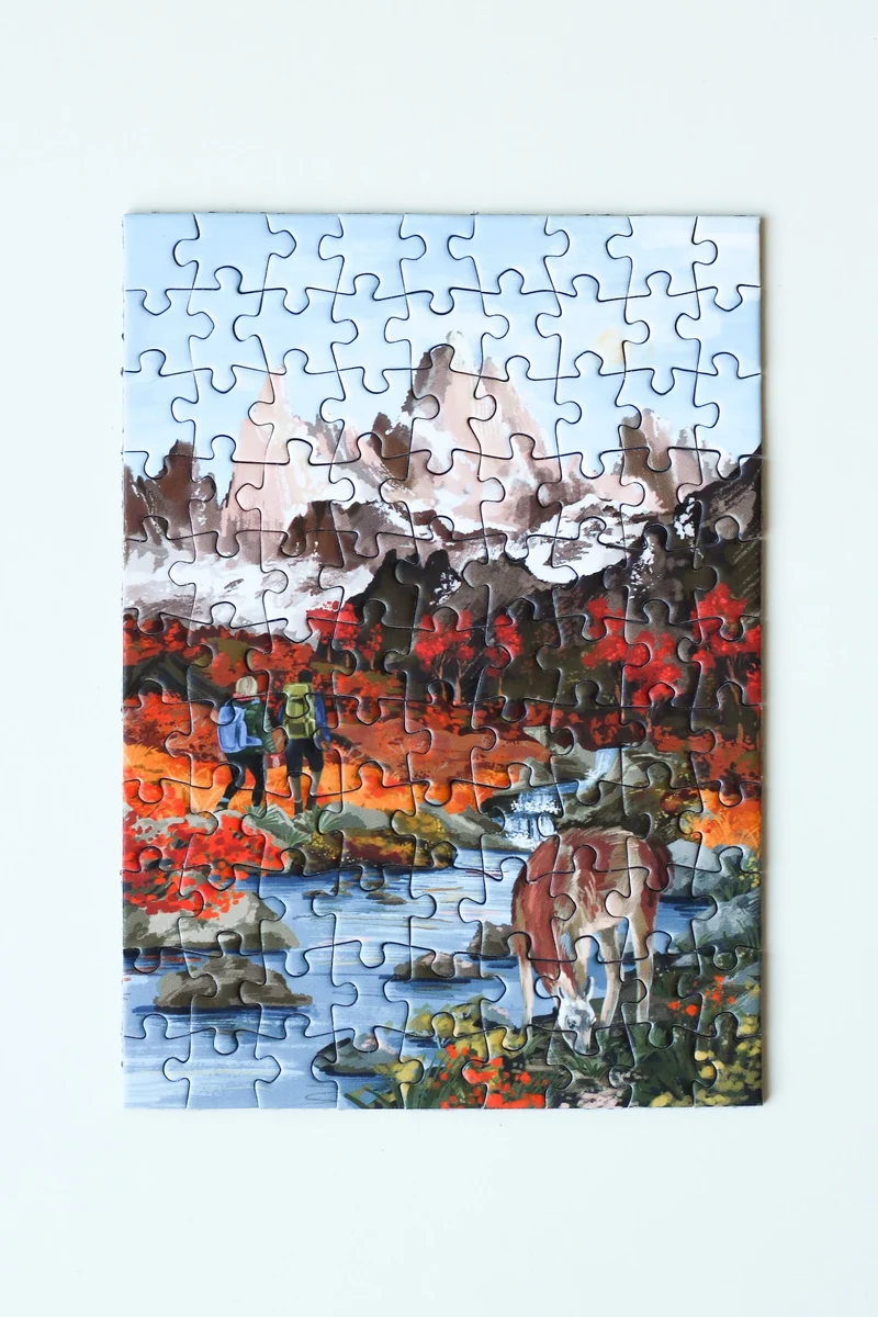 Piecely Patagonia Minipuzzle, 99 Teile