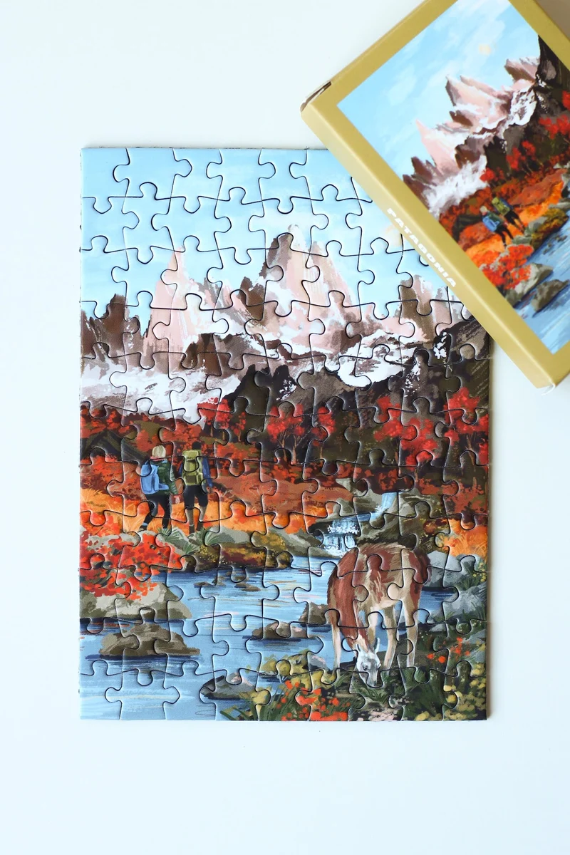 Piecely Patagonia Minipuzzle, 99 Teile