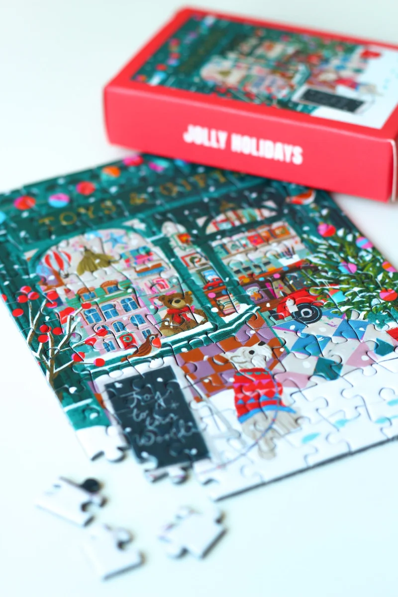 Piecely Jolly Holidays Minipuzzle, 99 Teile