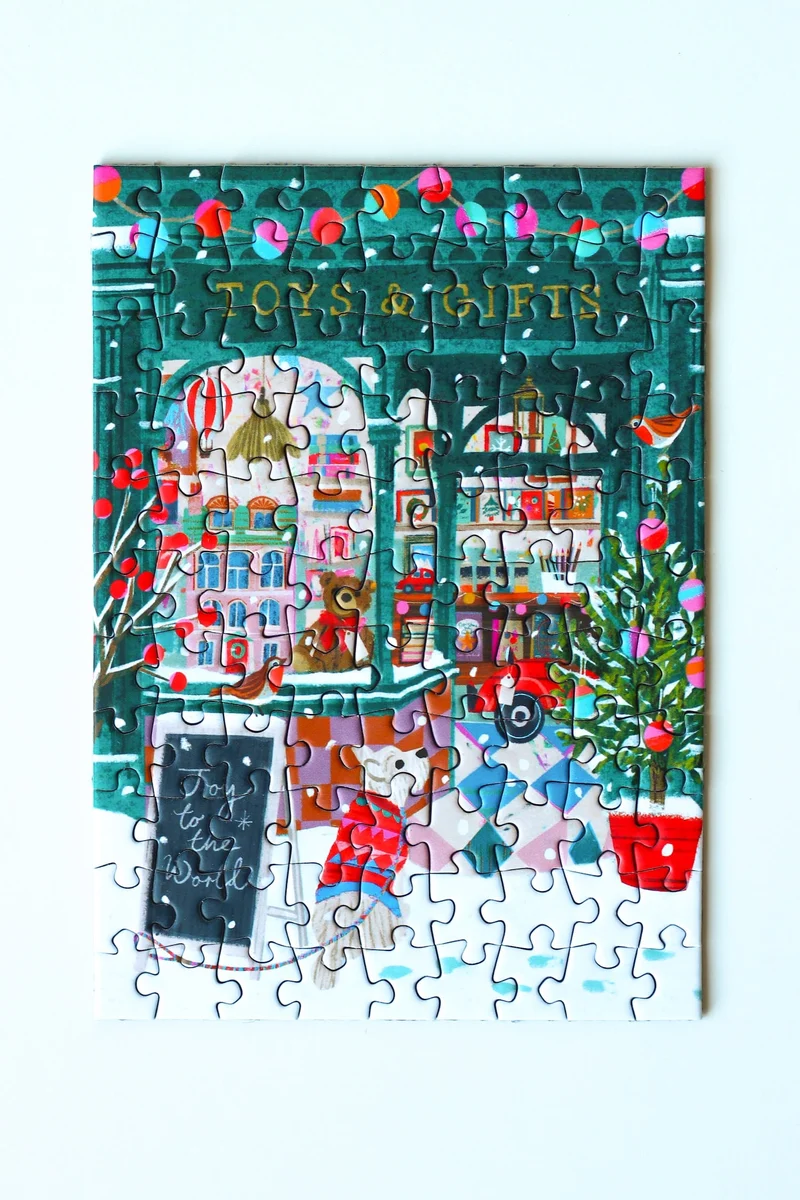 Piecely Jolly Holidays Minipuzzle, 99 Teile
