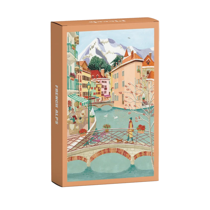 Piecely French Alps Minipuzzle, 99 Teile