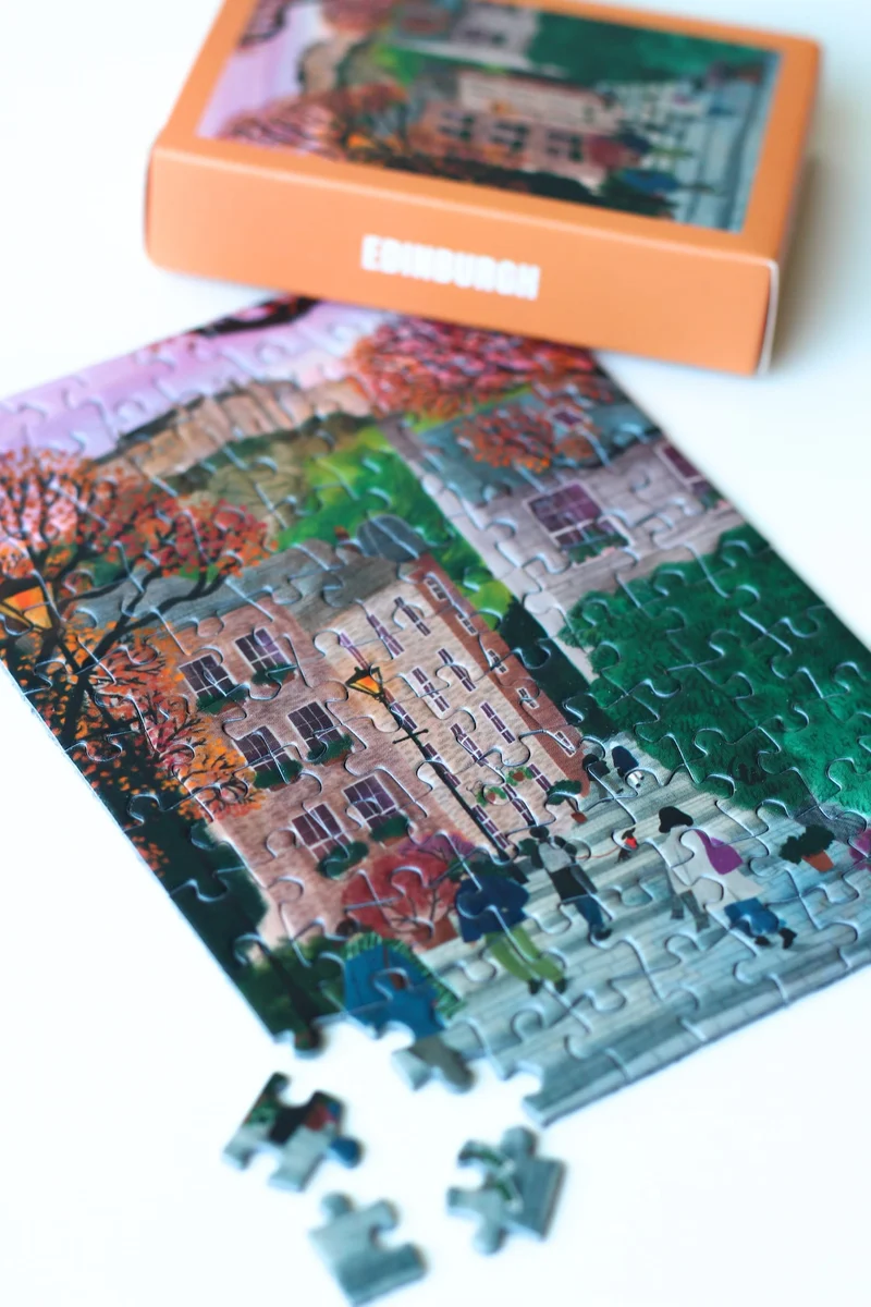 Piecely Edinburgh Minipuzzle, 99 Teile