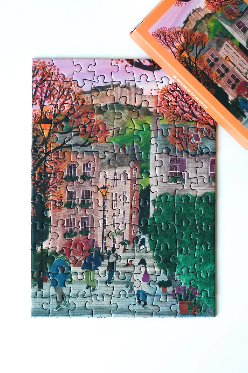 Piecely Edinburgh Minipuzzle, 99 Teile