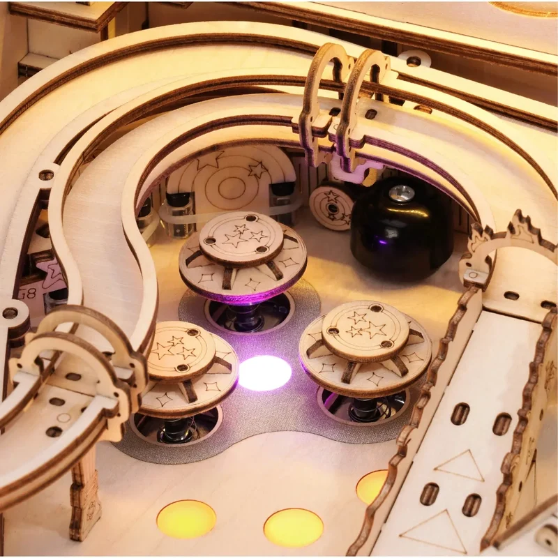 3D Pinball Maschine aus Holz | Starter-Set