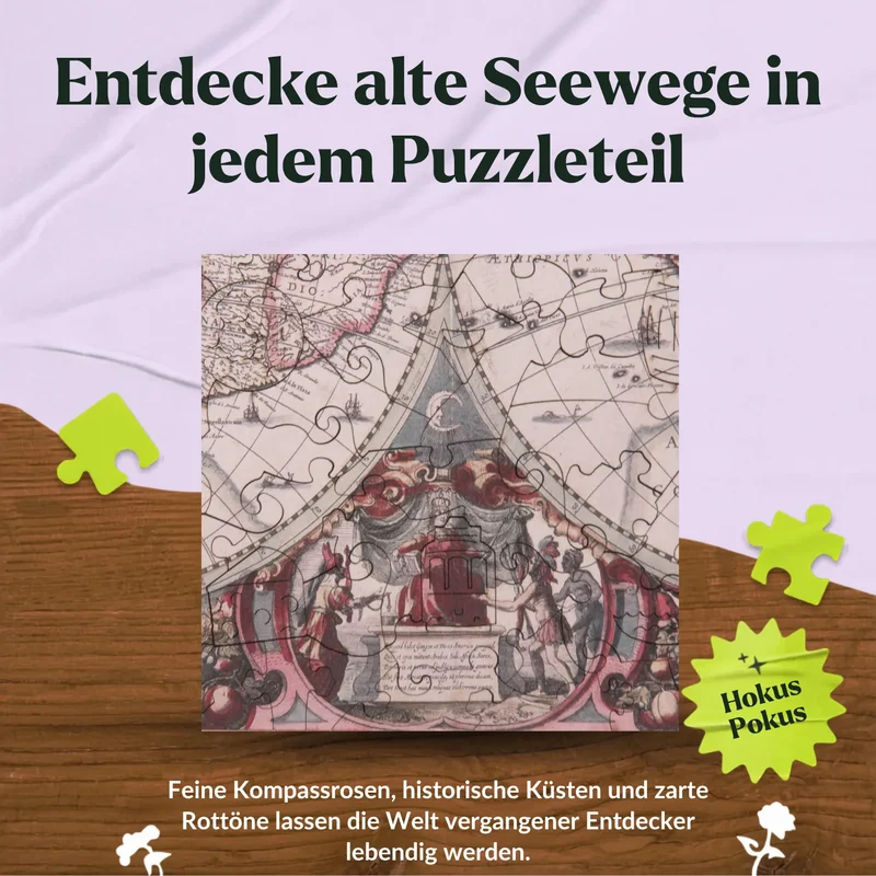 Antike Weltkarte | Henricus Hondius