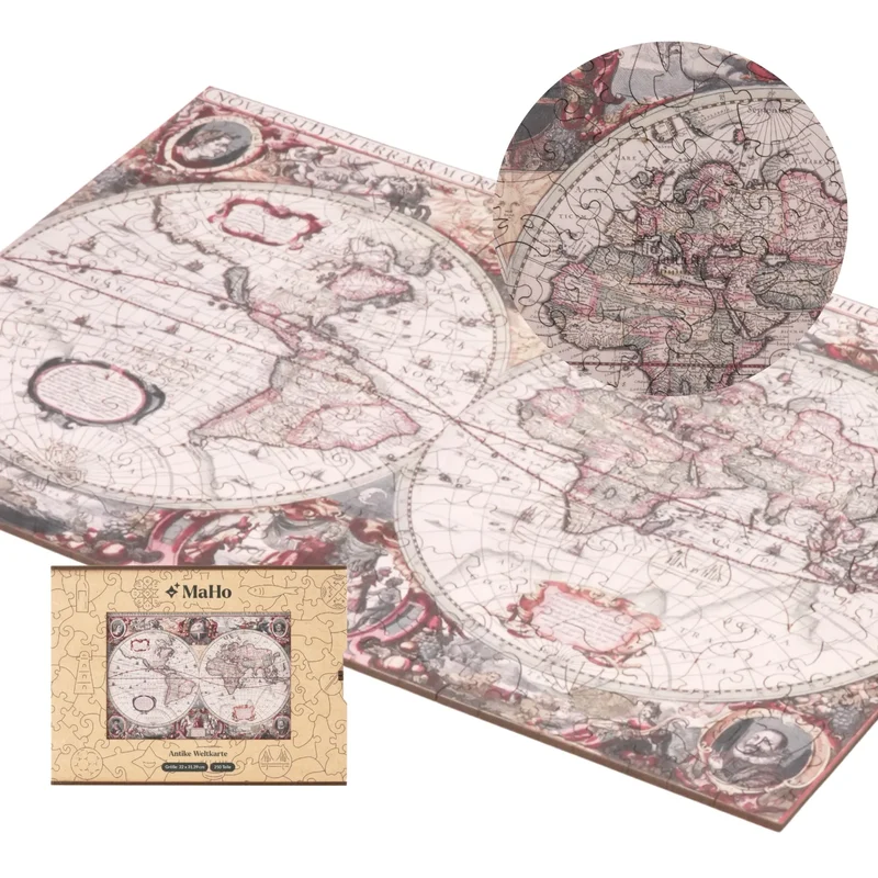 Antike Weltkarte | Henricus Hondius