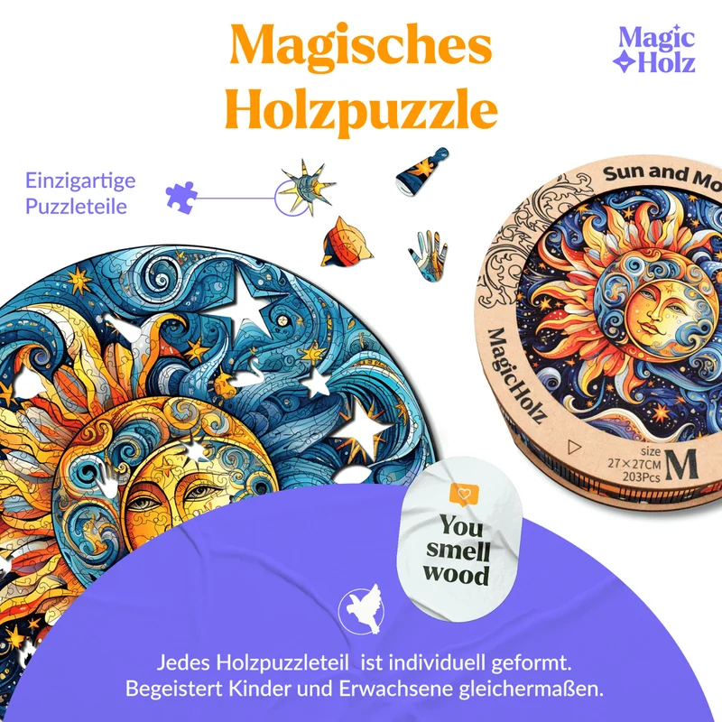 Sonne und Mond Mandala