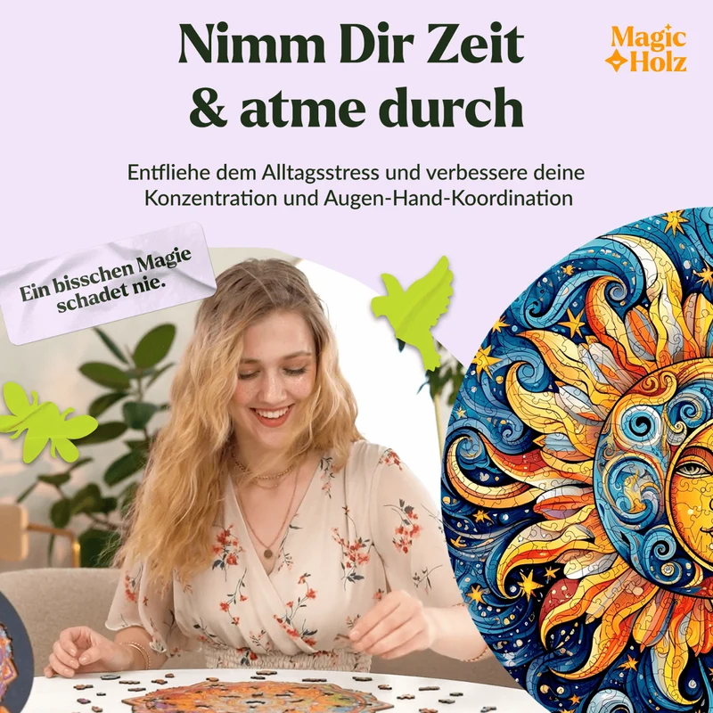 Sonne und Mond Mandala