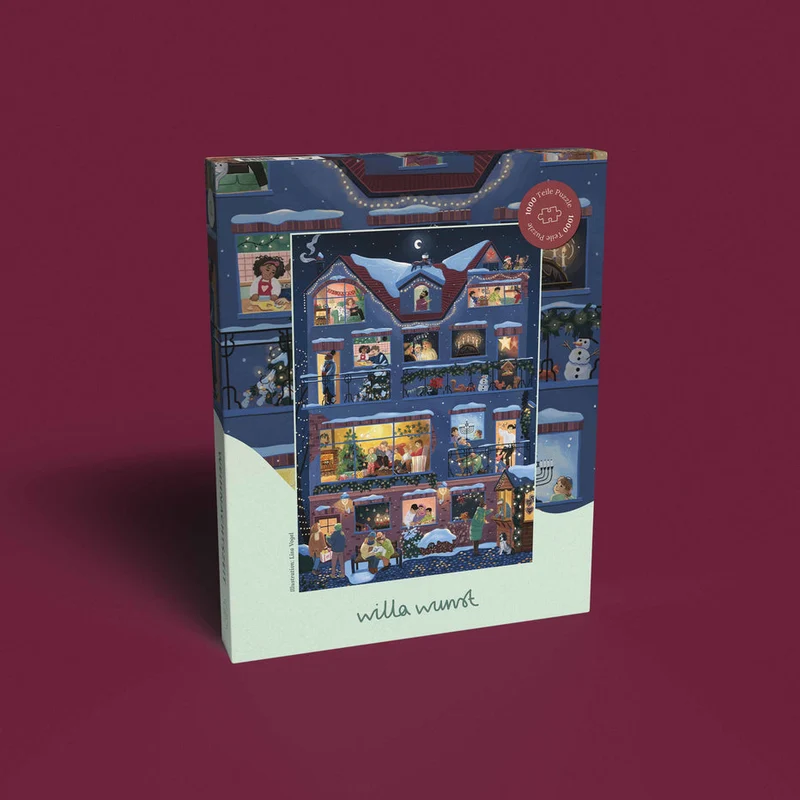 Willa Wunst - Weihnachtszeit Puzzle 500 Teile