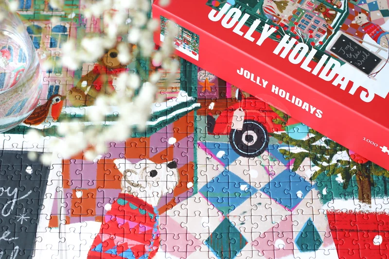 Piecely Jolly Holidays Puzzle, 1000 Teile