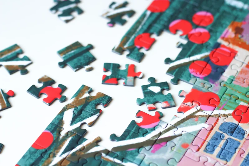 Piecely Jolly Holidays Puzzle, 1000 Teile