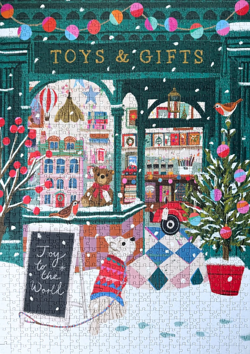 Piecely Jolly Holidays Puzzle, 1000 Teile