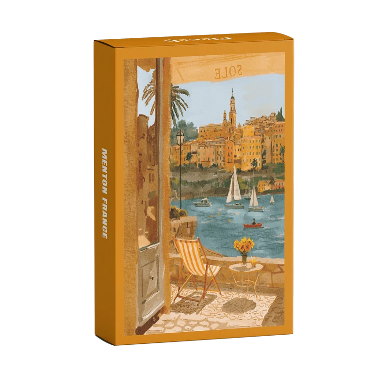 Piecely Menton France Minipuzzle, 99 Teile