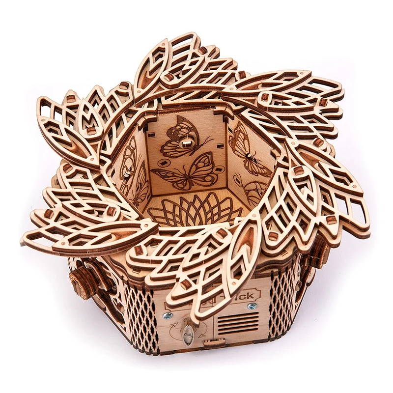 Mysteriöse Blume — Muttertags-3D-Bausatz