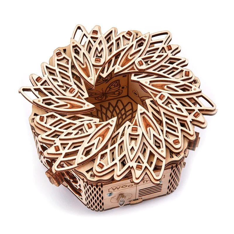 Mysteriöse Blume — Muttertags-3D-Bausatz