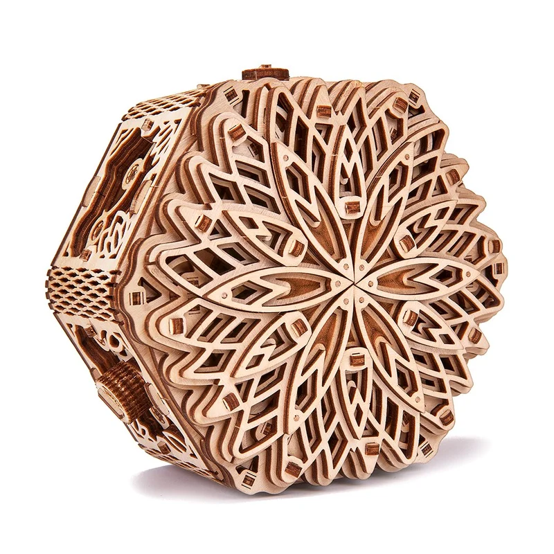 Mysteriöse Blume — Muttertags-3D-Bausatz