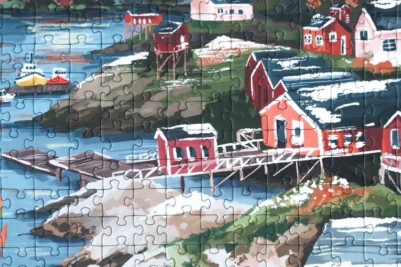 Piecely Lofoten Norway Puzzle, 1000 Teile