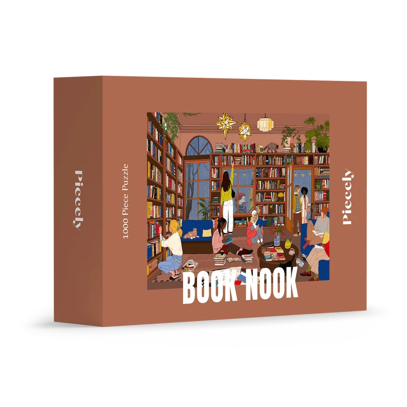 Piecely Book Nook Puzzle, 1000 Teile